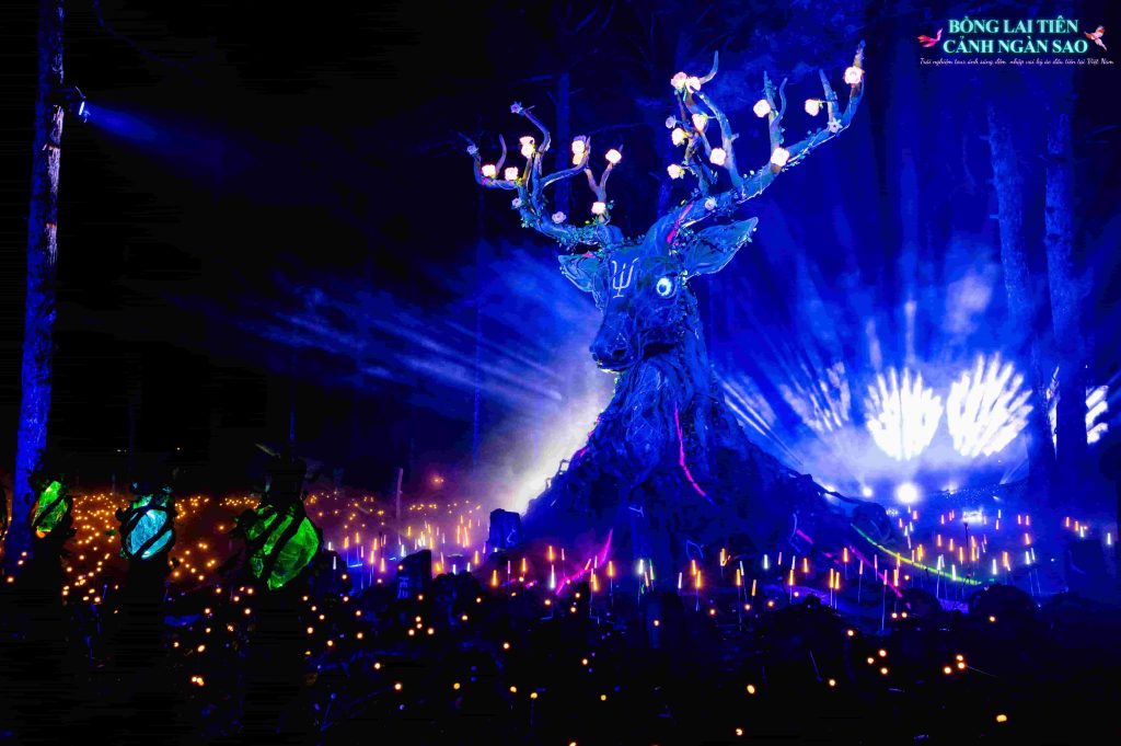 Immersive Night Journey | Starry Fairyland of Penglai: A Mythical Adventure in the Enchanted Forests of Da Lat